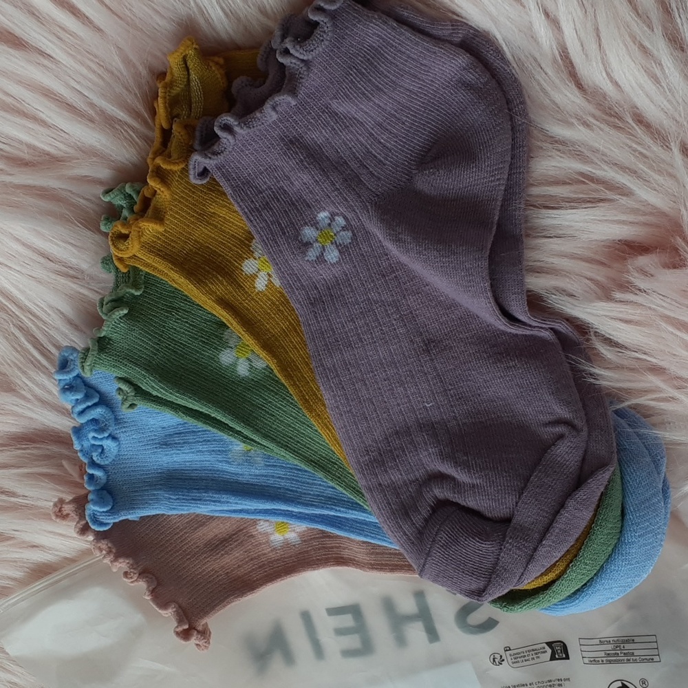 Brand New SHEIN 5 PR. Ankle Sock Set